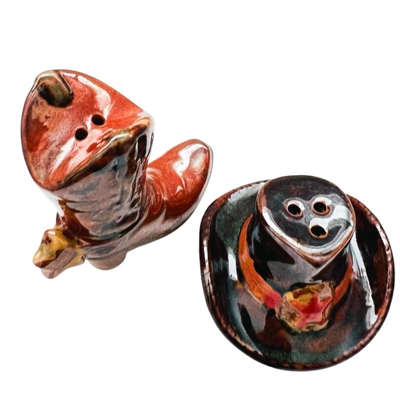 Canyon Ranch by HOMESTUDIO Cowboy Boot and Hat Salt and Pepper Shakers - Picture 3 of 5